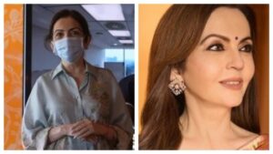 Nita Ambani Stuns in a Chic Floral Shirt and Matching Pants for Effortless Casual Style 2 Nita Ambani Stuns in a Chic Floral Shirt and Matching Pants for Effortless Casual Style
