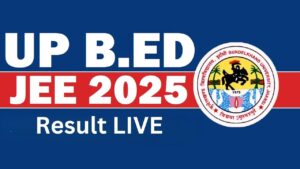 UP BEd JEE Result 2025 Declared by Bundelkhand University