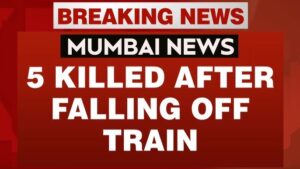 Mumbai Train Accident: Five Dead After Falling Off Overcrowded Local Train